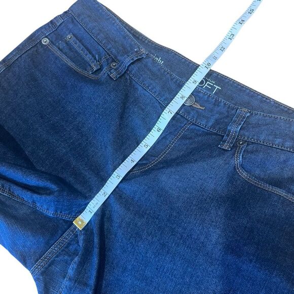Loft Curvy Straight leg jeans Vintage Dark Wash Size 10/30 - Picture 15 of 16